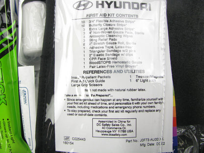 NEW GENUINE OEM For Hyundai J0F73AU00018 First Aid Kit