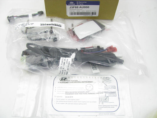 NEW - OEM J3F68AU000 Interior Ambient Light Kit For 2019-2020 Hyundai Veloster