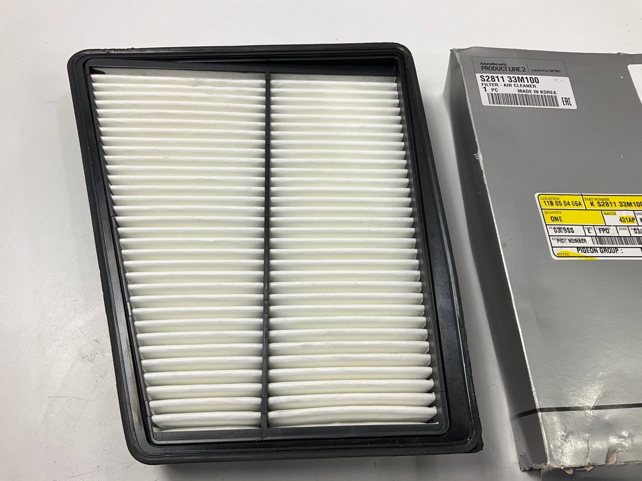 NEW - OEM S281133M100 Engine Air Filter For Hyundai