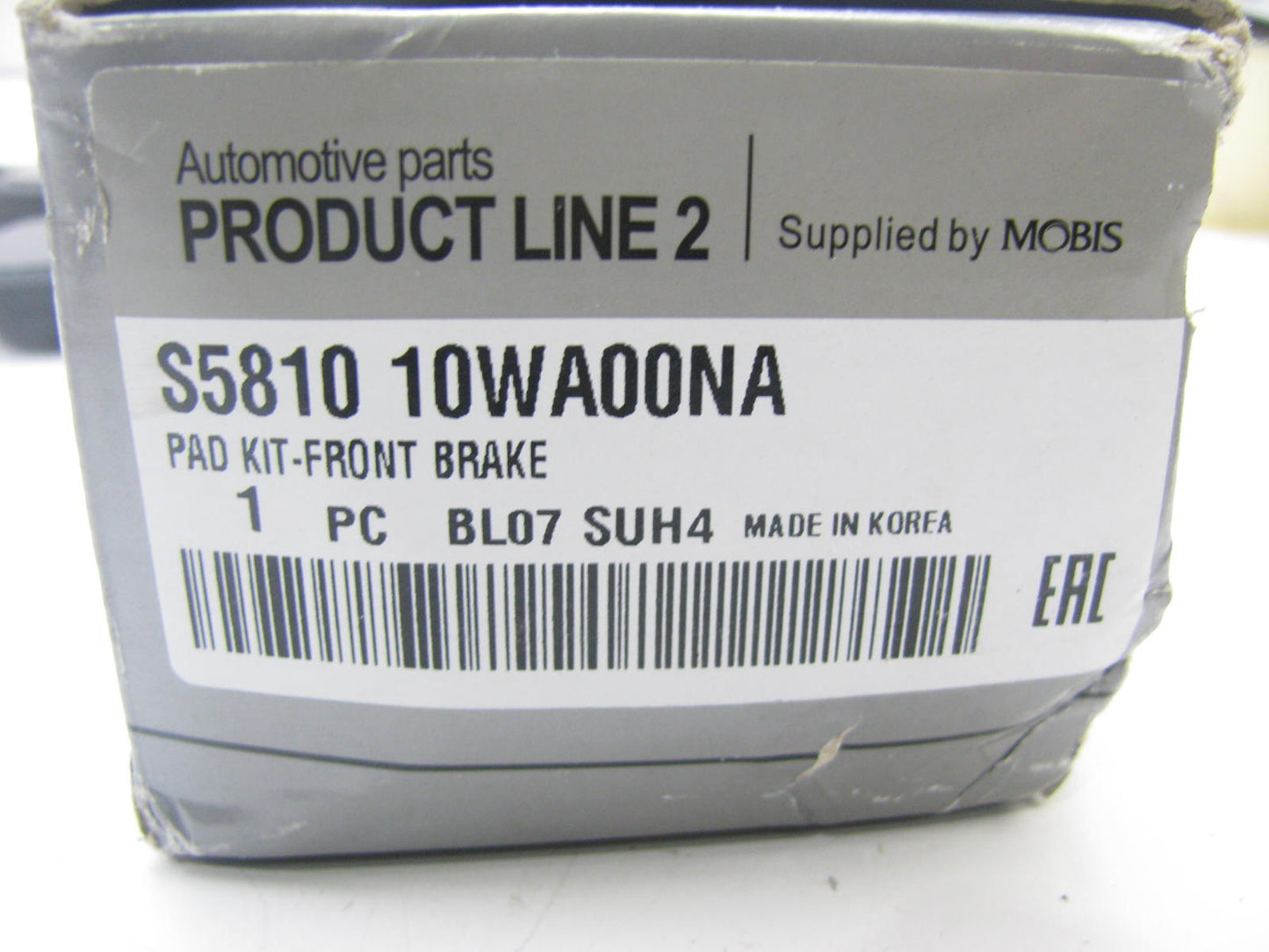 NEW GENUINE Front Brake Pads OEM For 2007-2009 Hyundai Santa Fe S581010WA00NA