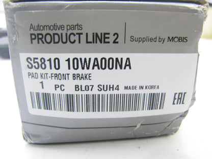 NEW GENUINE Front Brake Pads OEM For 2007-2009 Hyundai Santa Fe S581010WA00NA