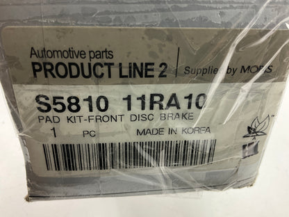 NEW Front Brake Pads OEM For 2012-2017 Hyundai Accent S581011RA10
