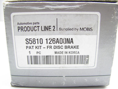 OEM Front Brake Pads For  Hyundai S5810126A00NA