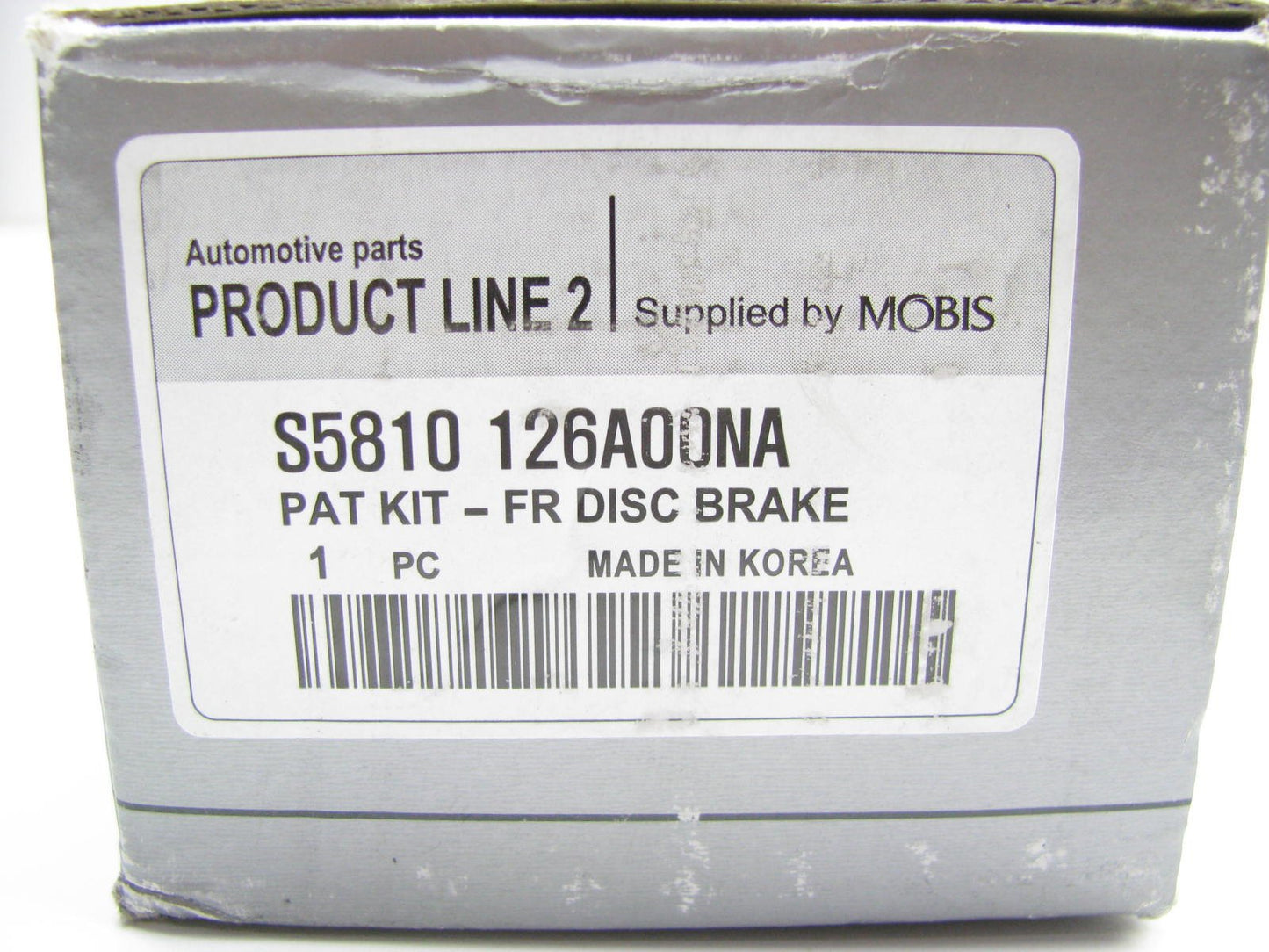 NEW - OEM S5810126A00NA Front Disc Brake Pads For Hyundai