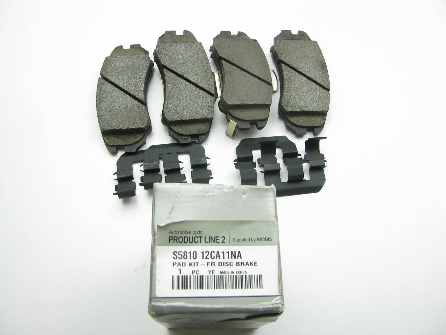 NEW - OEM S581012CA11NA Front Brake Pads For Hyundai