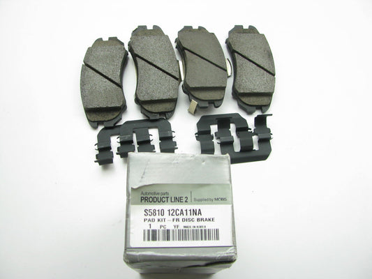 NEW - OEM S581012CA11NA Front Brake Pads For Hyundai