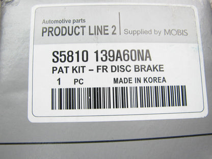 NEW GENUINE Front Disc Brake Pads OEM For Hyundai S5810139A60NA