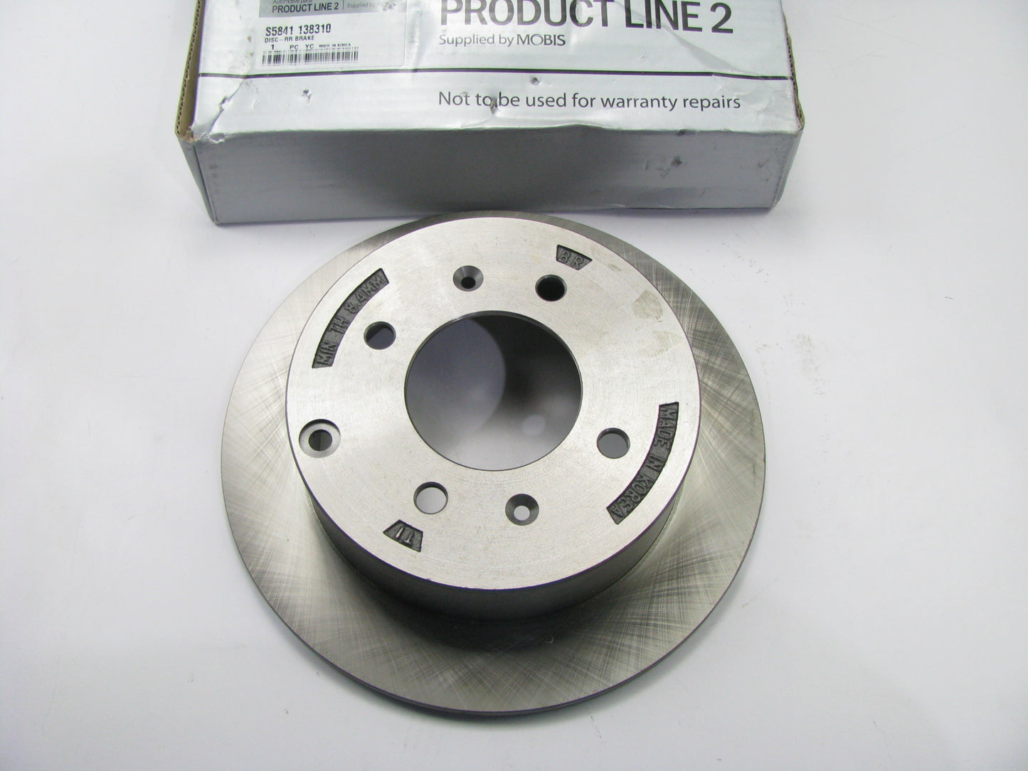 NEW GENUINE Rear Brake Rotor OEM For 1999-2005 Hyundai Sonata 5841138310