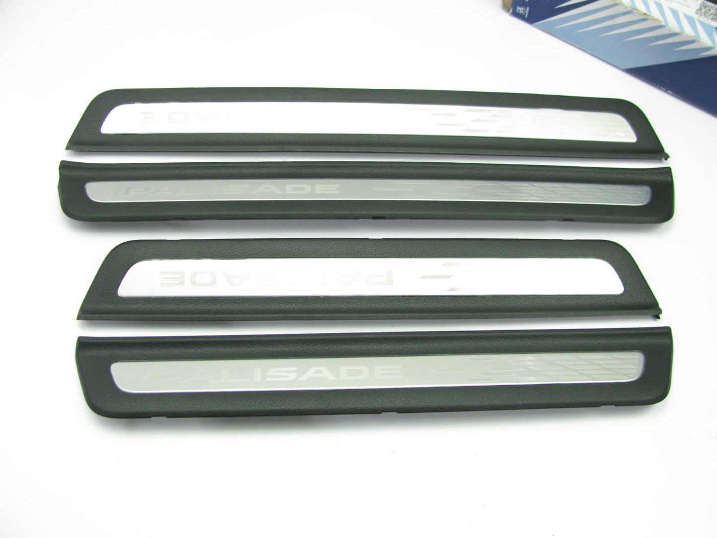 Aluminum Door Sill Scuff Step Plates Kit OEM For 2020-2023 Palisade S8F45AK010