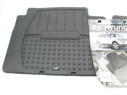 NEW Rear (Back) Rubber Floor Liner Mats, Universal, 21.5''x16.5'' OEM For Hyundai