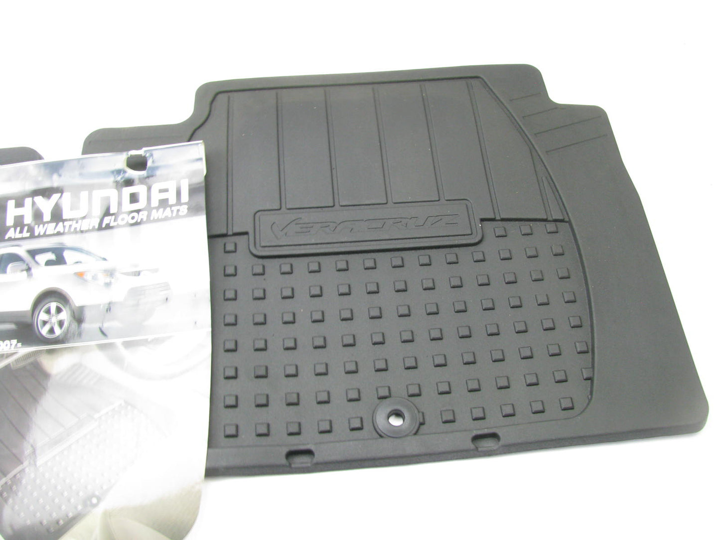 NEW U81323J000 REAR 2nd Row Floor Mats ALL WEATHER RUBBER OEM For 10-12 Veracruz