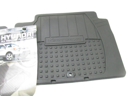 NEW Rear (Back) Rubber Floor Liner Mats, Universal, 21.5''x16.5'' OEM For Hyundai