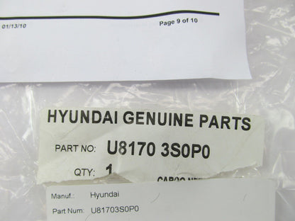 NEW OEM Cargo Trunk Net With Install Kit For 2011-2015 Hyundai Sonata U81703S0P0