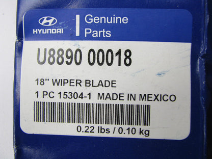 New Right Passenger Side Windshield Wiper Blade OEM For Hyundai U889000018