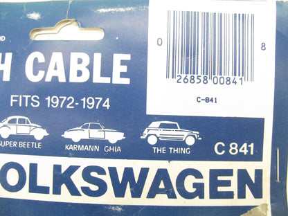Iapco C-841 Clutch Cable 1972-1974 Volkswagen Beetle, Karmann Ghia, Thing