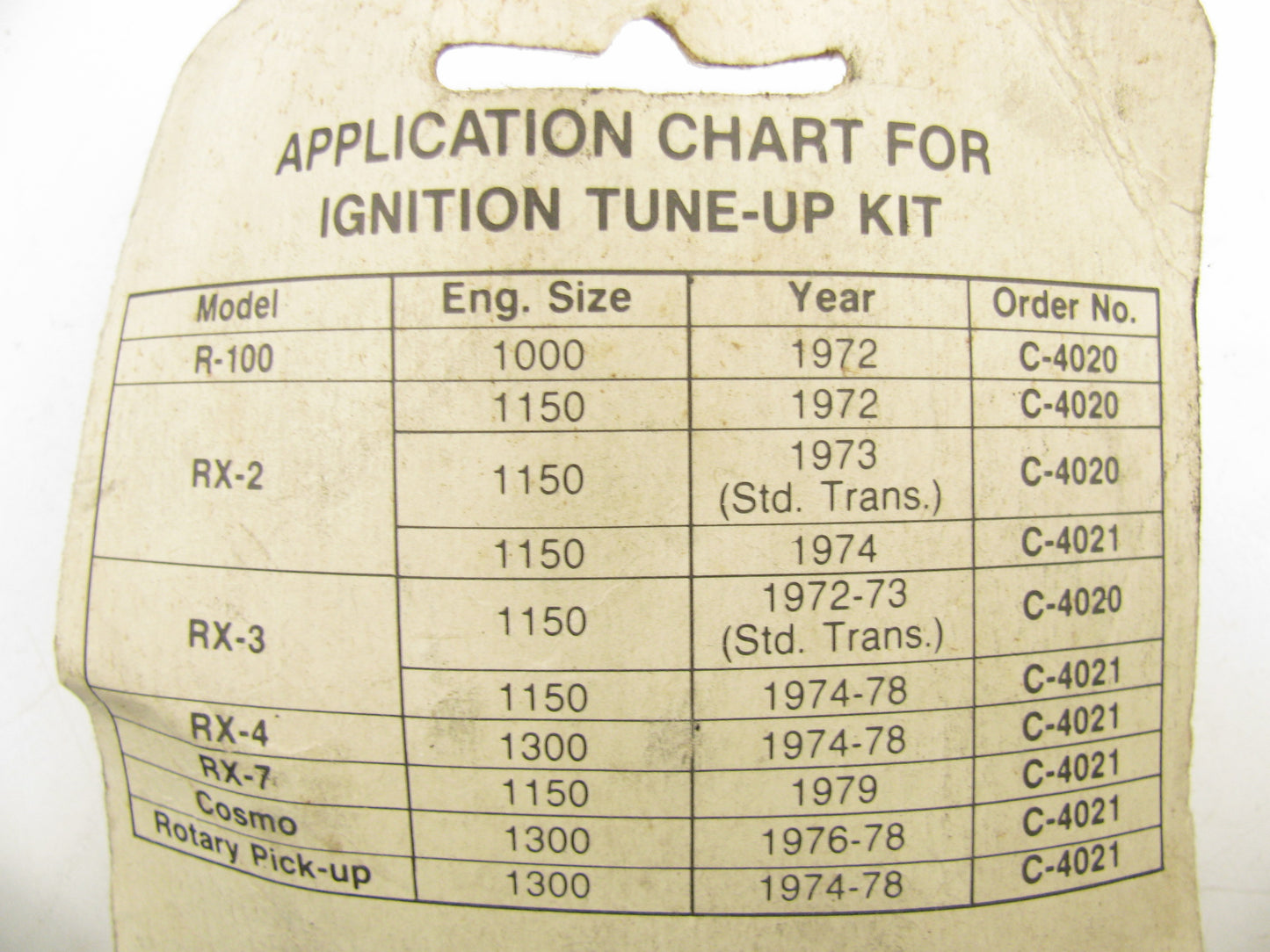 Iapco C4021 Distributor Ignition Points & Condenser Tune-up Set