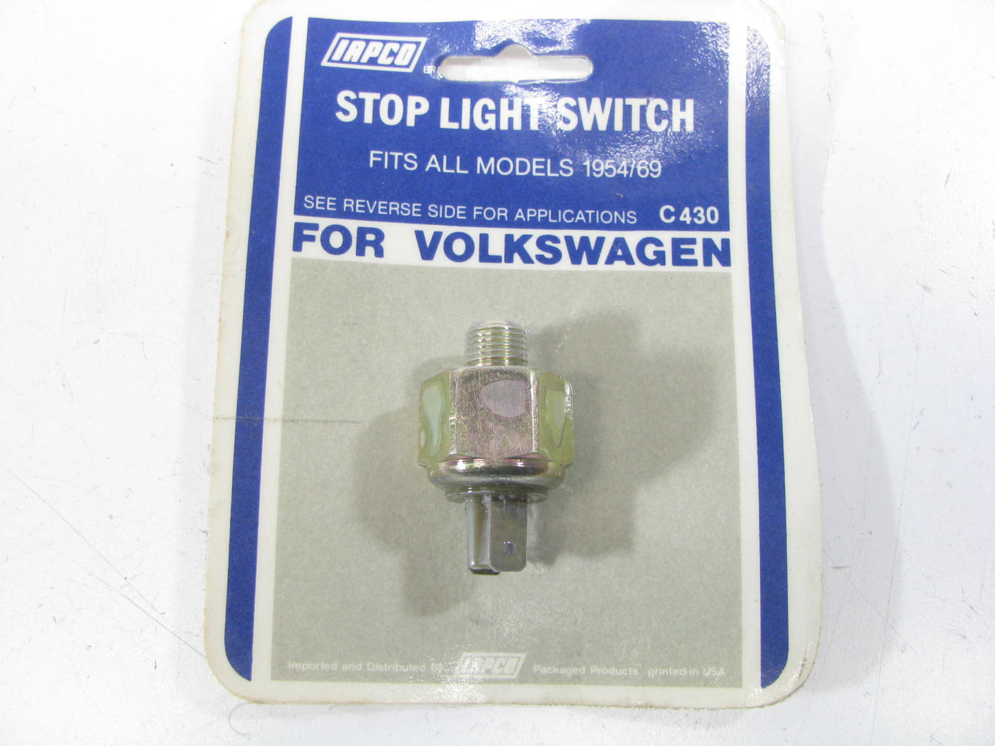 Iapco C430 Stop Brake Light Switch 1954-1969 Volkswagen VW Beetle