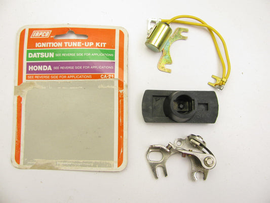 Vintage Iapco CA21 Ignition Tune Up Kit: Distributor Rotor, Points, Condenser