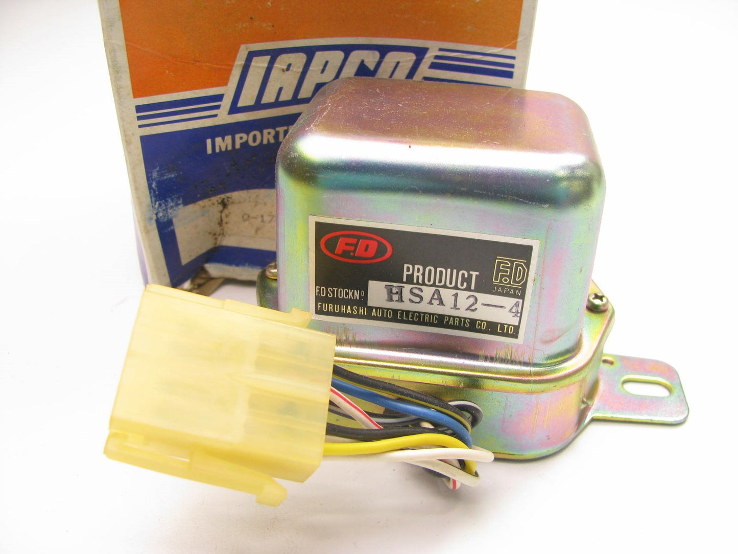 Iapco Q-1758-002 Voltage Regulator For 1976 Subaru 1.4L 1.6L