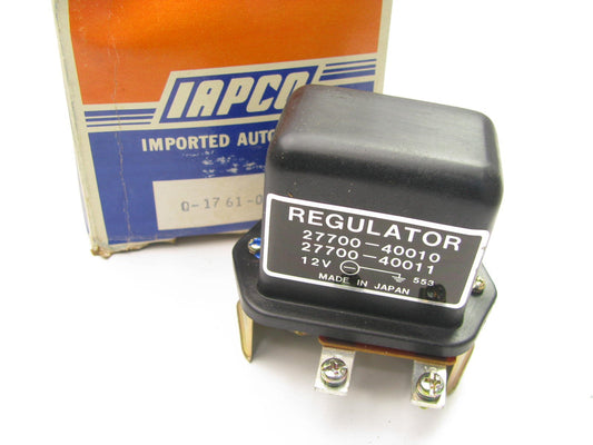 Iapco Q-1761-006 Voltage Regulator 1975-77 Toyota Land Cruiser 4.2L I6