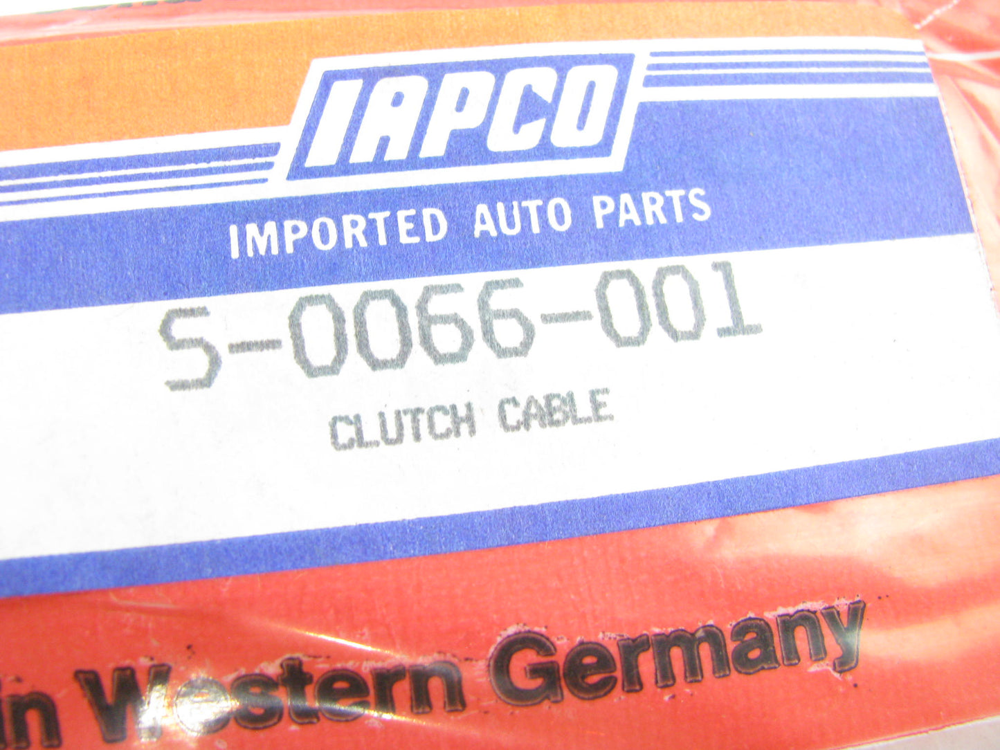 Iapco S-0066-001 Clutch Cable For 1971-1975 Volvo 164