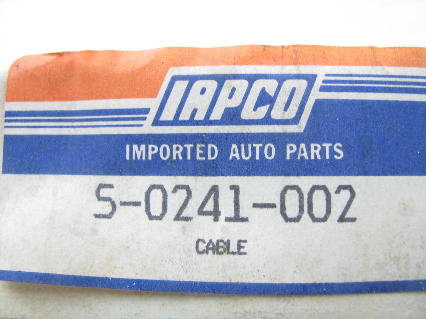 Iapco S-0241-002 Accelerator  Throttle Cable For 1968-1974 MGB & GT 1800CC