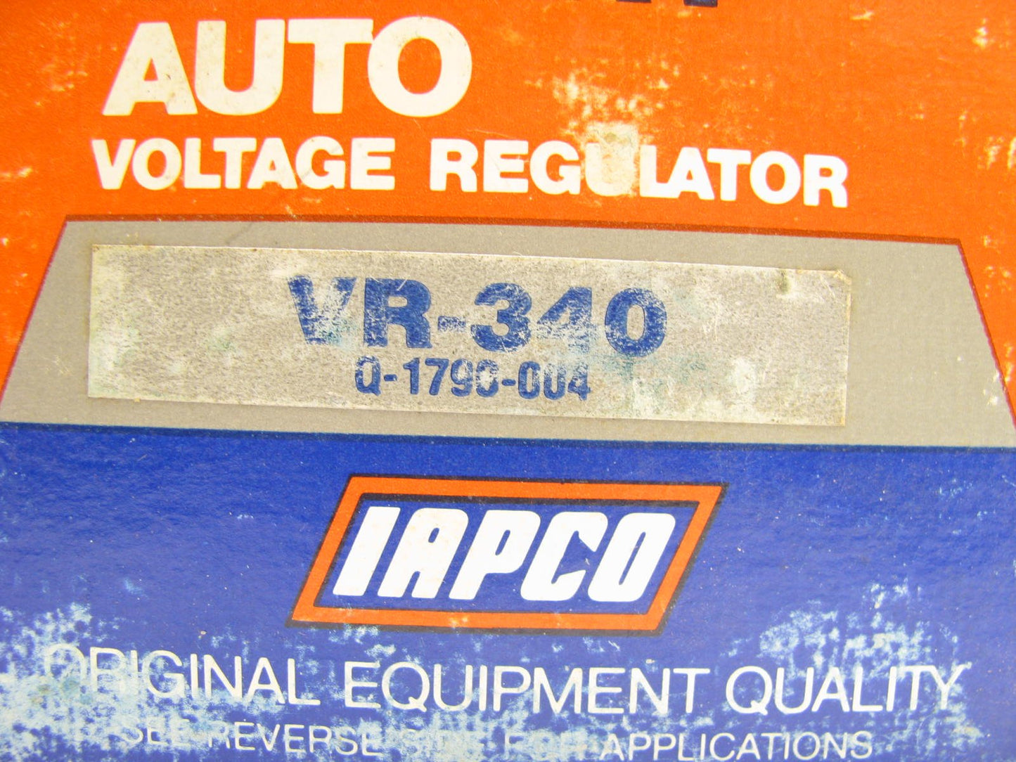 Iapco VR-340 Voltage Regulator