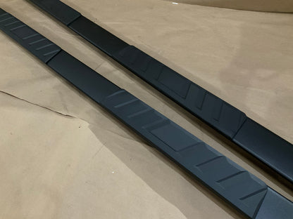 Iconic 122-5104 QuadraStep 4'' Black Side Step Bars 2015-22 Colorado Crew Cab