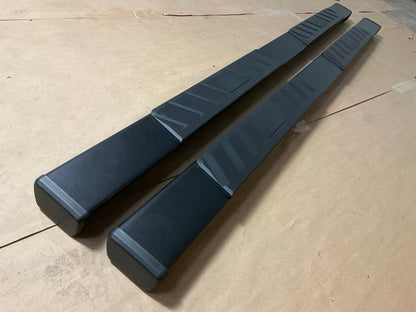 Iconic 122-5904 4'' QuadraStep Black Step Bars For 2019-2022 Ram 1500 QUAD CAB