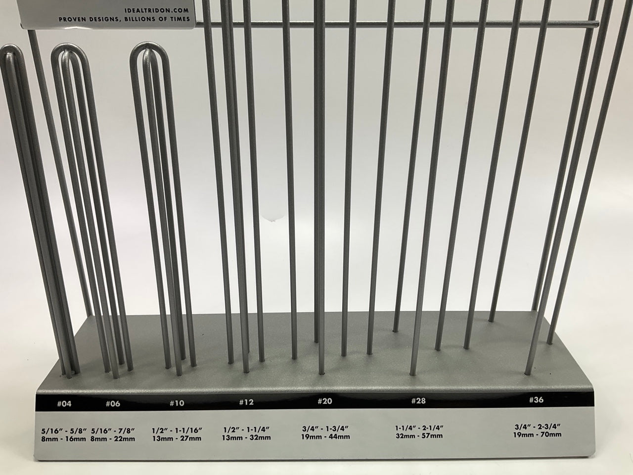 Ideal 2671001 Empty Hose Clamp Display Rack