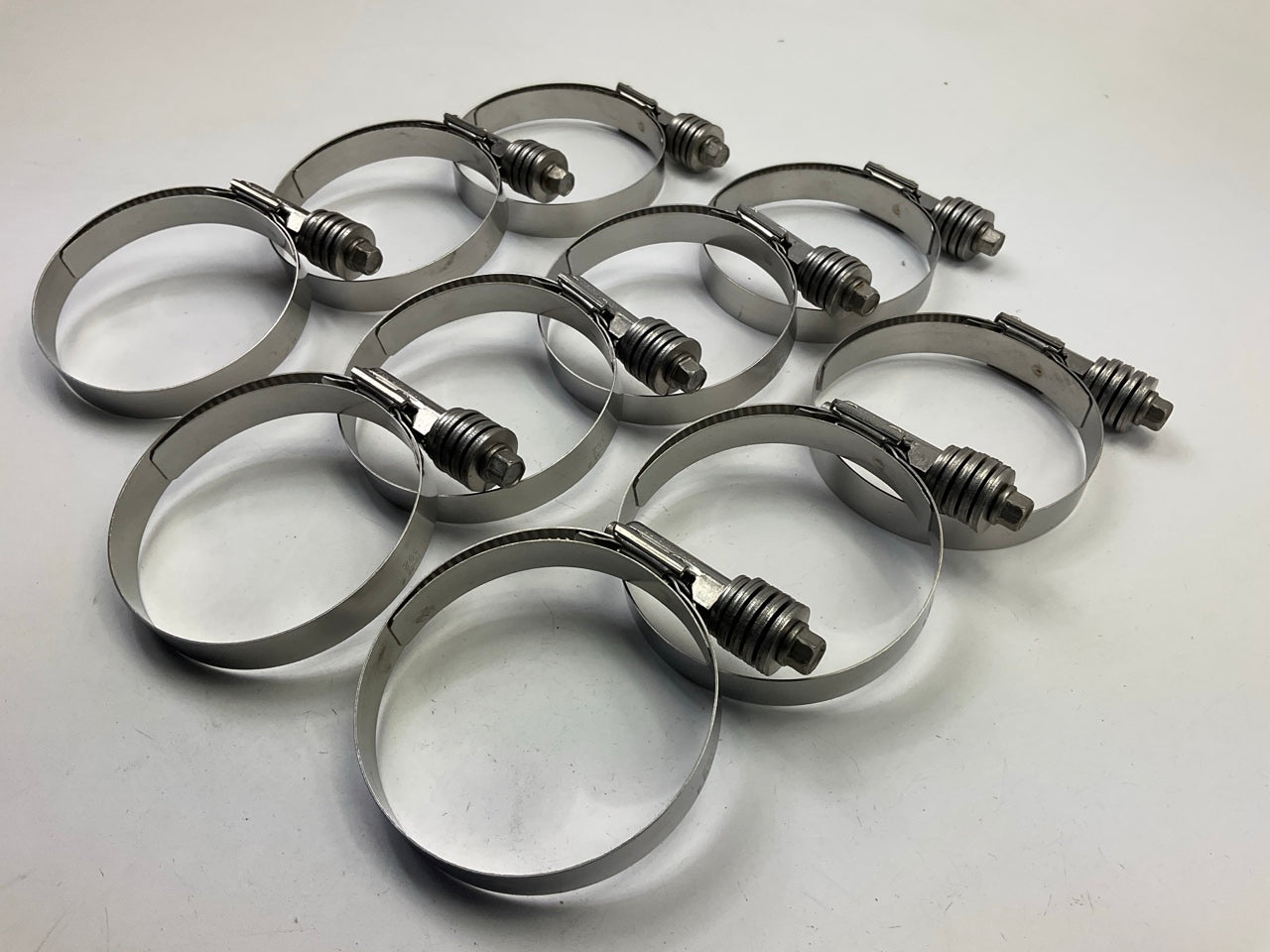 (10) Ideal 4535051 Flex Gear Hose Clamp, 2-3/4'' To 3-5/8''