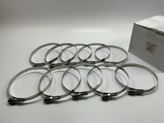 (10) Ideal 4575051 SS Constant Tension Hose Clamps, 6-3/4-7-5/8'' Hose ID