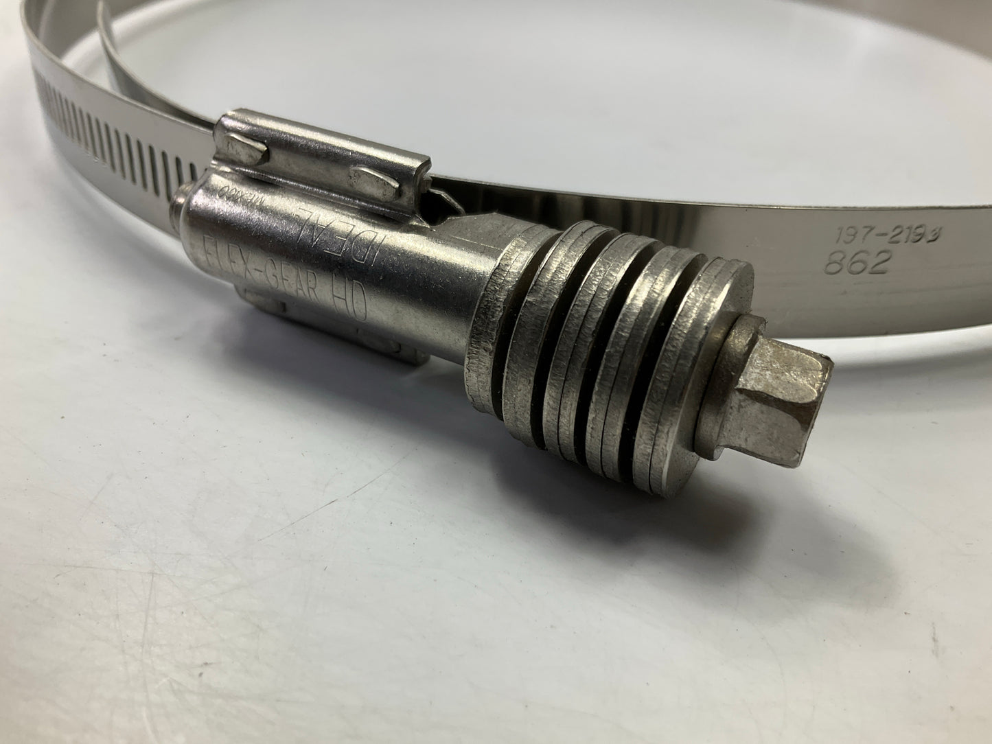 (10) Ideal 4585051 Hose Clamps - Clamping Range: 7-3/4''-8-5/8'', Auto Adjust, SS