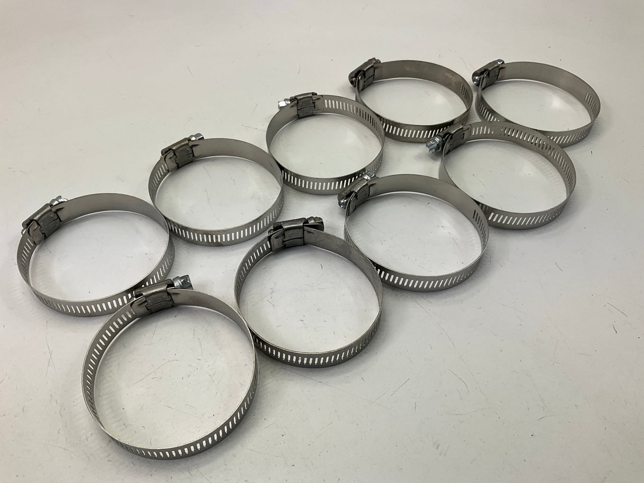 (9) Ideal 5040051 Worm Gear Hose Clamp, SAE Size # 40, 2'' To 3''