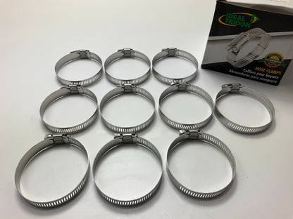 (10) Ideal 5044051 Worm Gear Hose Clamp, SAE Size # 44, 2-1/4'' To 3-1/4''