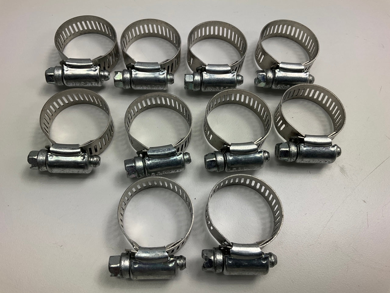 (10) Ideal 5212051 Worm Gear Hose Clamp, Size 12, 1/2'' - 1-1/4'' - 10 PACK