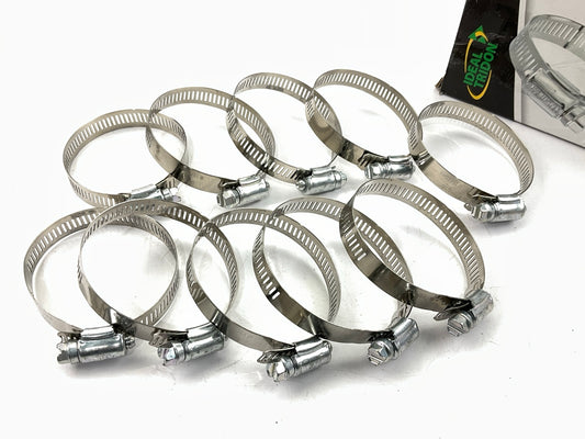 (10) Ideal 5236 Hose Clamps, 3/4'' To 2-3/4'' Clamping Range, SAE Size #36