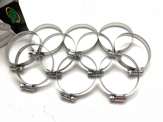 (10) Ideal 5240051 Worm Gear Hose Clamp, SAE Size # 40, 2'' To 3''