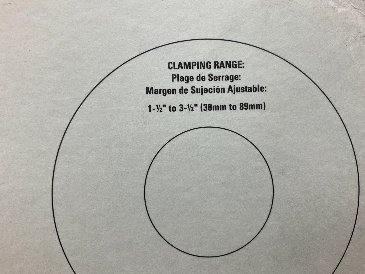 2 Clamps - Ideal 5248058 Air Intake Large Hose Clamps, 1-1/2'' To 3-1/2'' Range