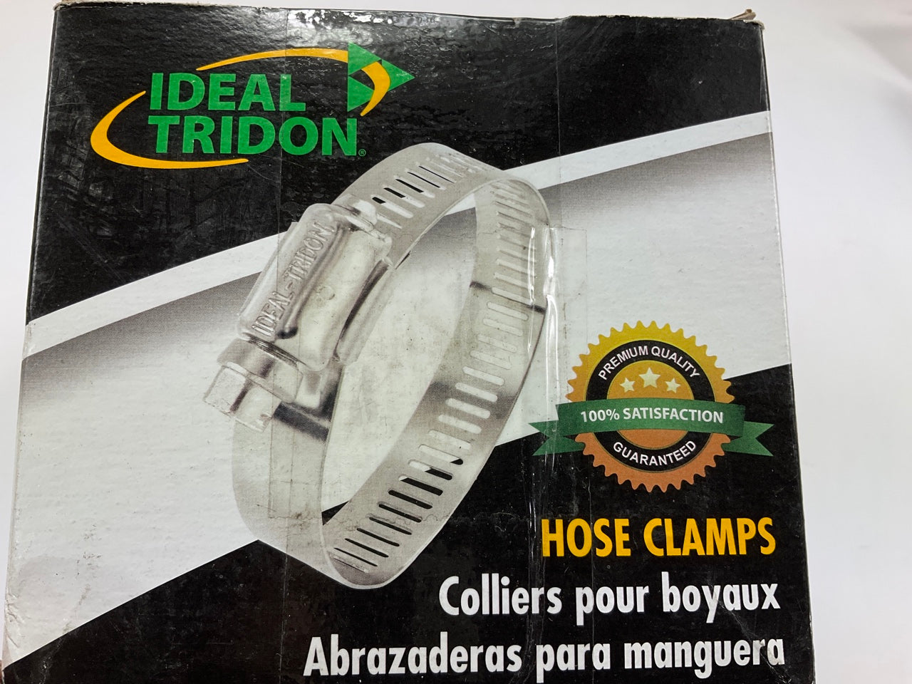 (10) Ideal 5448051 Worm Gear Hose Clamp, SAE Size # 48, 1-1/2'' To 3-1/2''