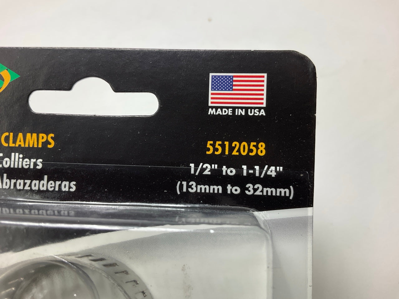 Ideal 5512058 Hy-Gear Hose Clamp, 1/2'' To 1-1/4'' - 20 Pack