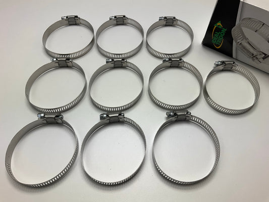 (10) Ideal 5740051 Worm Gear Hose Clamp, SAE Size # 40, 2'' To 3''