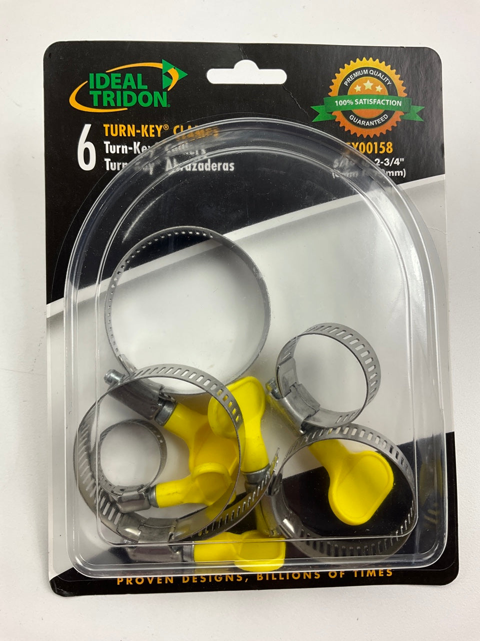 Ideal 5Y00158  Turn-Key Clamps Size 12, 20, 28, 36, Micro 4, 6 Assortment Pack