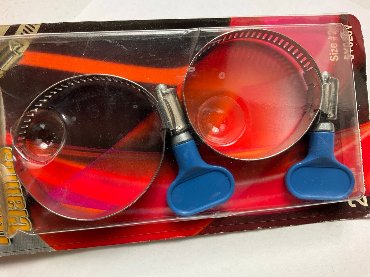 Ideal 5Y028V Turn-Key Hose Clamps,  1-1/4''-2-1/4'' Diameter, 2 / PACK, Size # 28
