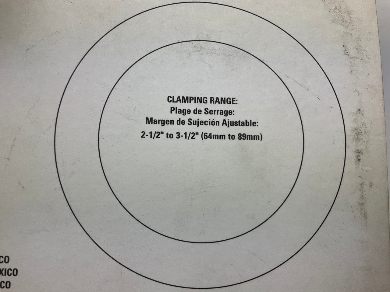 Ideal 5Y04858 Turn-Key Clamps For RV Sewer Hose 2-1/2'' To 3-1/2'' - Pack Of 2