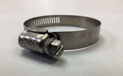 (10) Ideal 6732651 Hose Clamps Stainless Steel, 1-1/2'' - 2-1/2'' Clamping Range