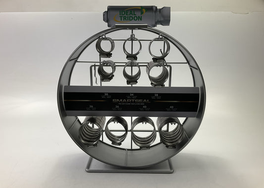 Ideal 999037215051 Clamp Assortment Rack With 50 Large Size Clamps