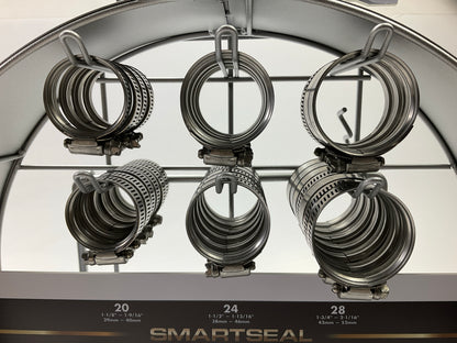 Ideal 999037215051 Clamp Assortment Rack With 50 Large Size Clamps