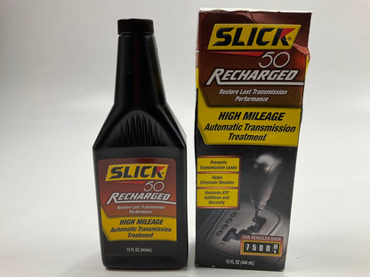 Slick 50 750002 Recharged High Mileage Engine Treatment, 15-Ounce
