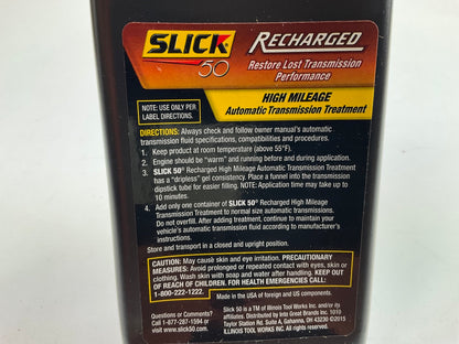 Slick 50 75002 Recharged High Mileage AT Transmission Treatment, 15-Ounce